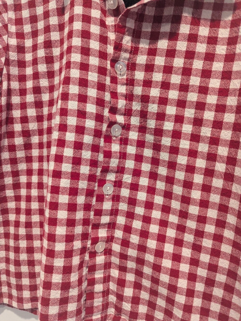 Stitchy Fish Button Up - Picture 2 of 6